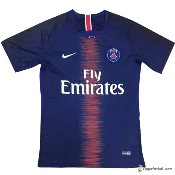 Tailandia Camiseta Paris Saint Germain Replica Primera Ropa 2018/2019 Azul